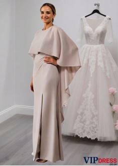 Chiffon Floor-Length Mother of the Bride or Groom Dresses UK