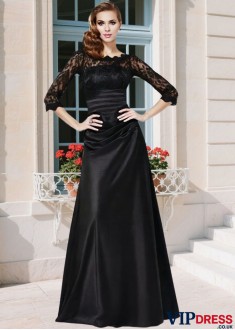 Lace Sheath Mother of the Bride Floor Length Dress