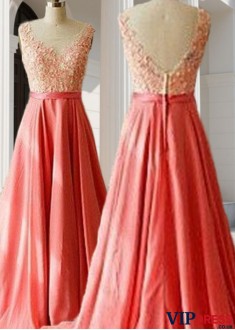 Sweetheart Neck Chiffon Bridesmaid Gowns | Floor-Length Sleeveless Dress