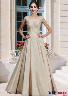 Sleeveless Chiffon Mother of the Bride Dress with Ruffles