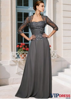 Elegant Chiffon Sweetheart A-Line Mother of the Bride Dress