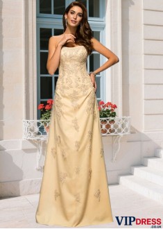 A-line Sleeveless Mother of the Bride Gown