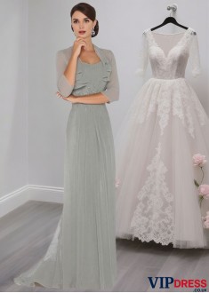 Strapless Mother of the Bride Dress with Jacket – Full Length Sheath