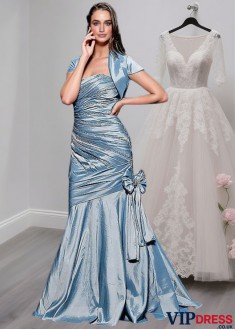 Strapless Mermaid Mother of the Bride Dress with Jacket – Full Length Gown