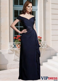Cap Sleeve Sheath Mother of the Bride Dress