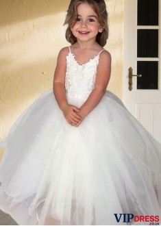 Tulle Flower Girl Dresses – Little Girl Gowns for Wedding